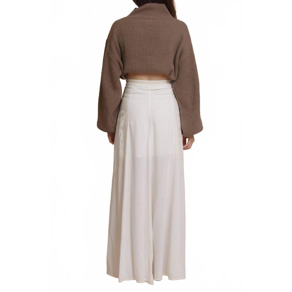 NEW CHAMPAGNE & STRAWBERRY morning star skirt in ivory - Picture 2 of 4